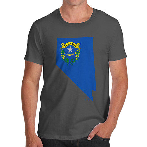 Men's USA States and Flags Nevada T-Shirt