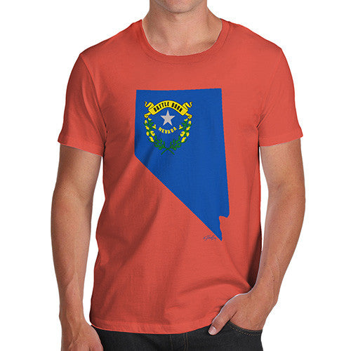 Men's USA States and Flags Nevada T-Shirt