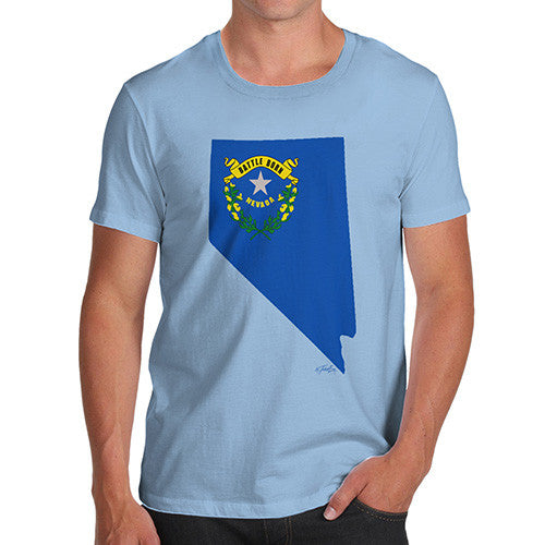 Men's USA States and Flags Nevada T-Shirt