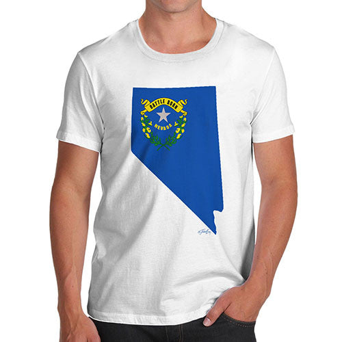 Men's USA States and Flags Nevada T-Shirt