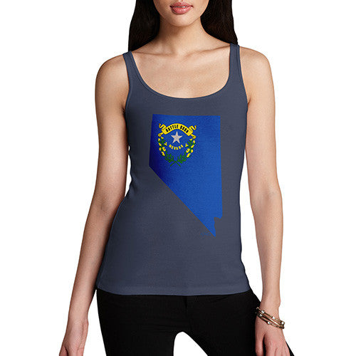 Women's USA States and Flags Nevada Tank Top