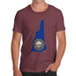 Men's USA States and Flags New Hampshire T-Shirt