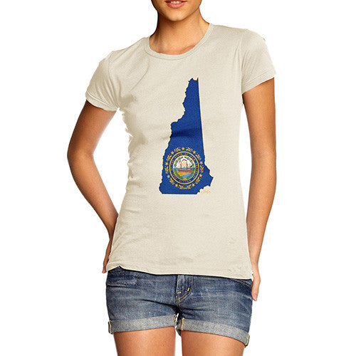 Women's USA States and Flags New Hampshire T-Shirt