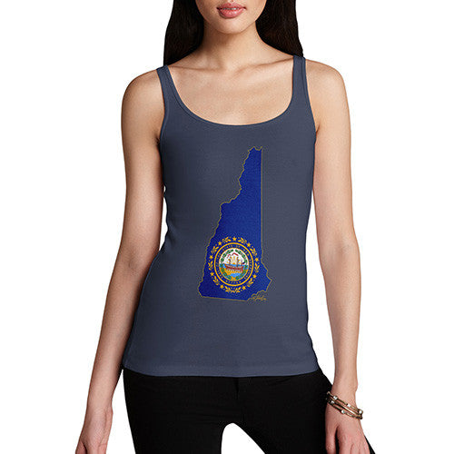 Women's USA States and Flags New Hampshire Tank Top