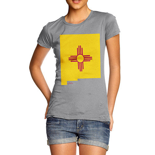 Women's USA States and Flags New Mexico T-Shirt