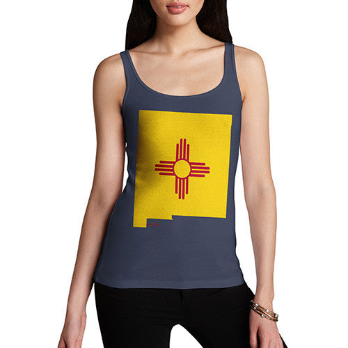 Women's USA States and Flags New Mexico Tank Top