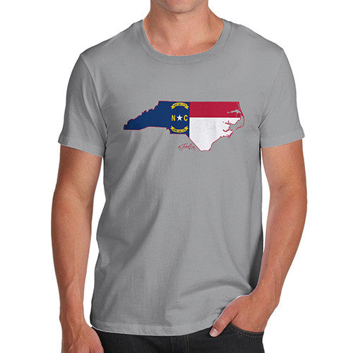 Men's USA States and Flags North Carolina T-Shirt