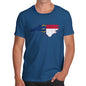 Men's USA States and Flags North Carolina T-Shirt