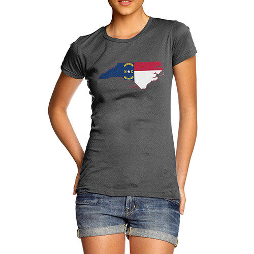 Women's USA States and Flags North Carolina T-Shirt