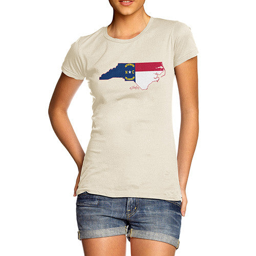 Women's USA States and Flags North Carolina T-Shirt