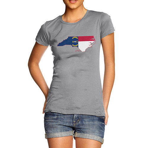 Women's USA States and Flags North Carolina T-Shirt