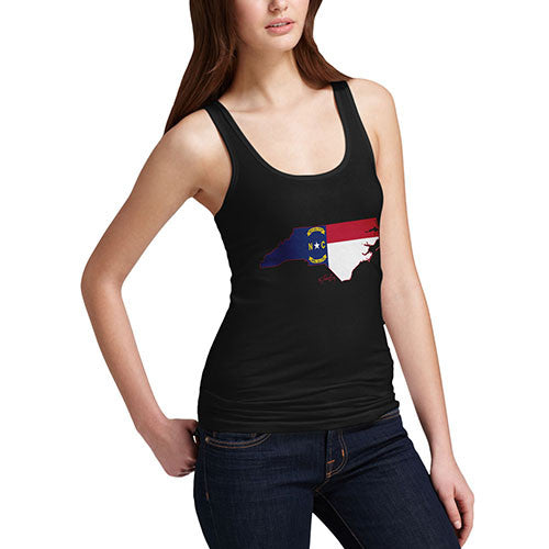 Women's USA States and Flags North Carolina Tank Top