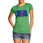 Women's USA States and Flags North Dakota T-Shirt