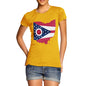 Women's USA States and Flags Ohio T-Shirt