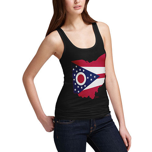 Women's USA States and Flags Ohio Tank Top