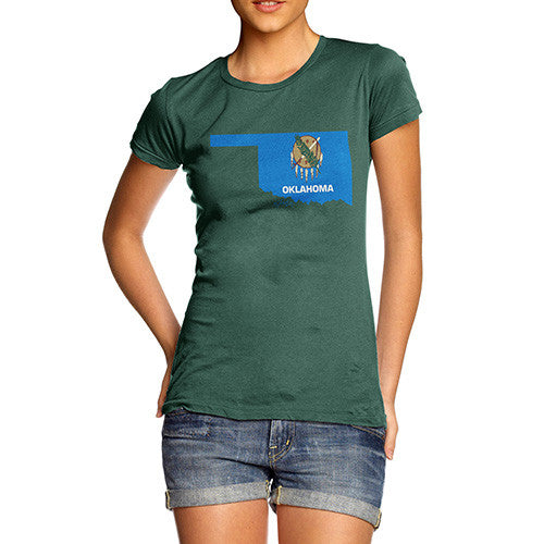 Women's USA States and Flags Oklahoma T-Shirt