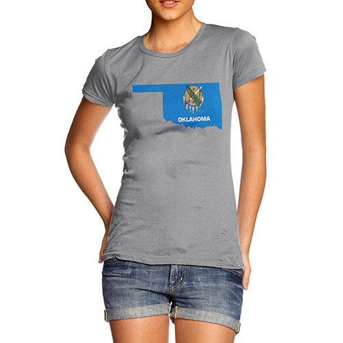 Women's USA States and Flags Oklahoma T-Shirt