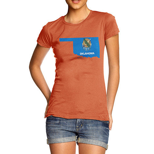 Women's USA States and Flags Oklahoma T-Shirt