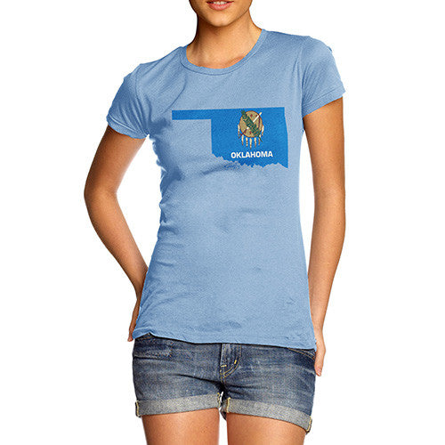 Women's USA States and Flags Oklahoma T-Shirt