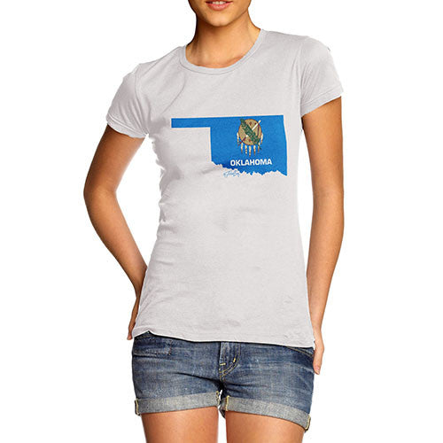 Women's USA States and Flags Oklahoma T-Shirt