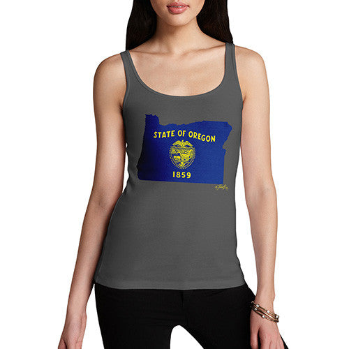 Women's USA States and Flags Oregon Tank Top