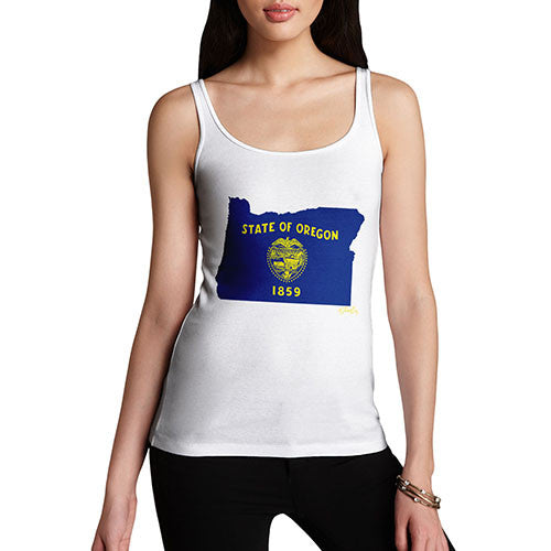 Women's USA States and Flags Oregon Tank Top