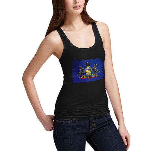 Women's USA States and Flags Pennsylvania Tank Top