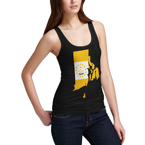 Women's USA States and Flags Rhode Island Tank Top