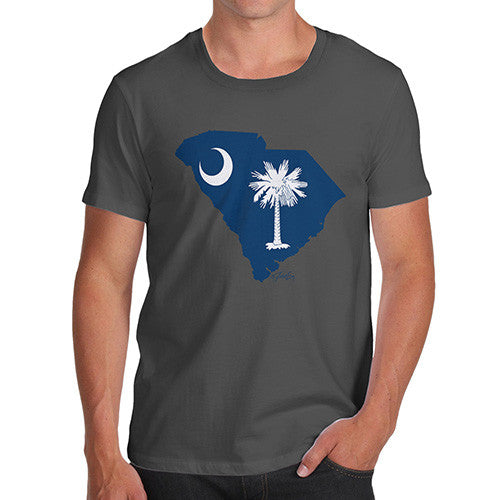 Men's USA States and Flags South Carolina T-Shirt