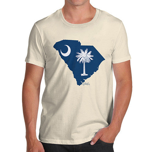 Men's USA States and Flags South Carolina T-Shirt