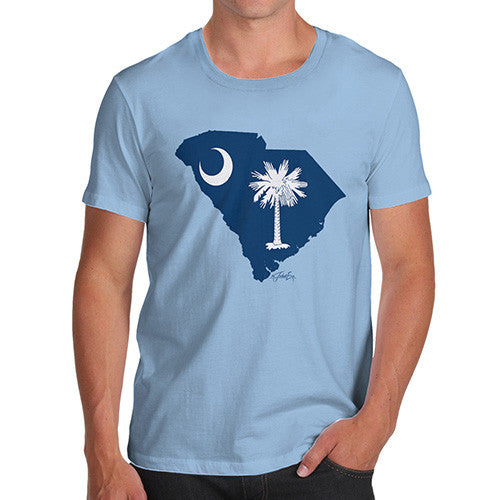 Men's USA States and Flags South Carolina T-Shirt