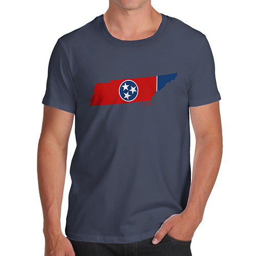 Men's USA States and Flags Tennessee T-Shirt