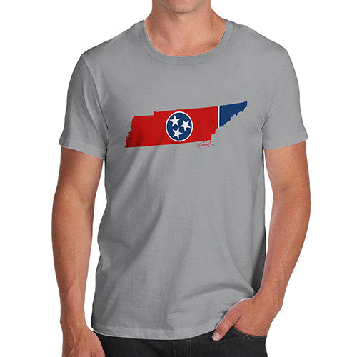 Men's USA States and Flags Tennessee T-Shirt