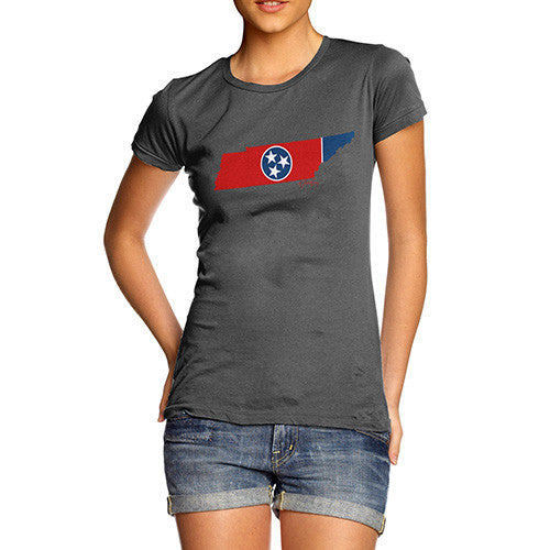 Women's USA States and Flags Tennessee T-Shirt