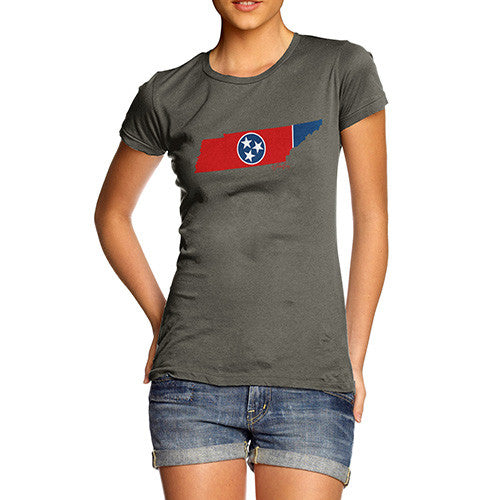 Women's USA States and Flags Tennessee T-Shirt