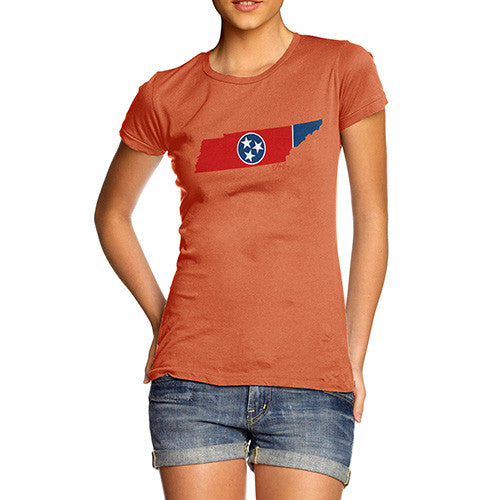 Women's USA States and Flags Tennessee T-Shirt