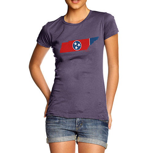 Women's USA States and Flags Tennessee T-Shirt