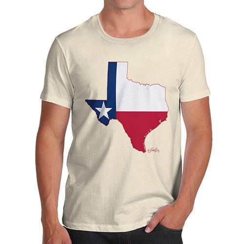 Men's USA States and Flags Texas T-Shirt