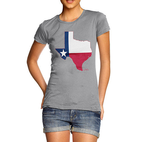 Women's USA States and Flags Texas T-Shirt