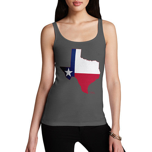 Women's USA States and Flags Texas Tank Top