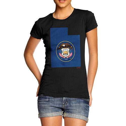 Women's USA States and Flags Utah T-Shirt