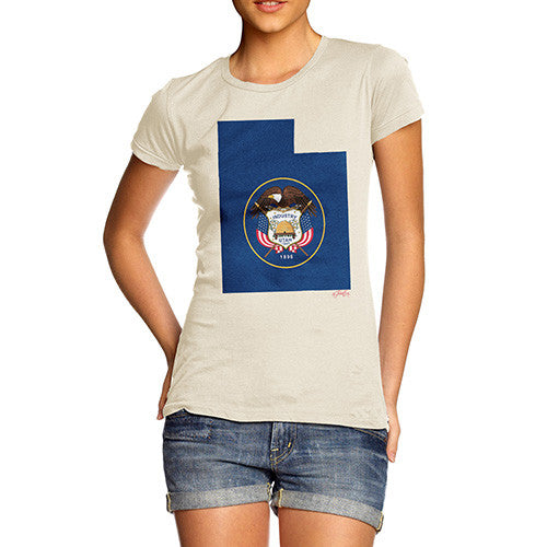 Women's USA States and Flags Utah T-Shirt