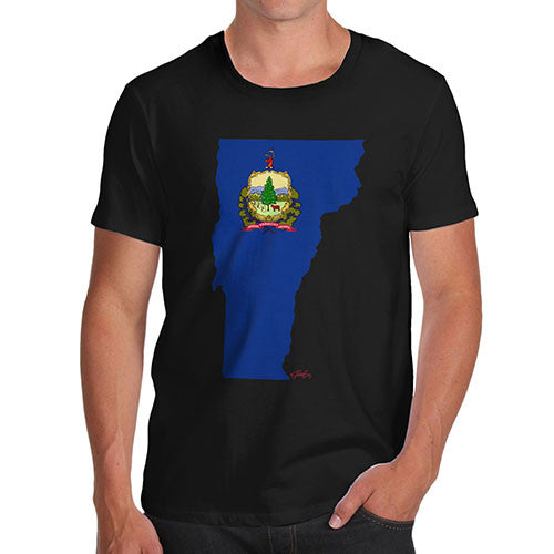 Men's USA States and Flags Vermont T-Shirt