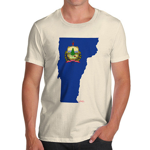 Men's USA States and Flags Vermont T-Shirt