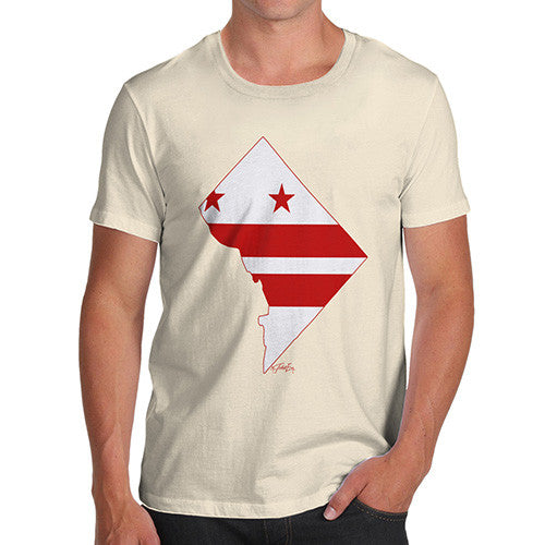 Men's USA States and Flags Washington DC T-Shirt
