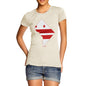 Women's USA States and Flags Washington DC T-Shirt