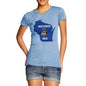 Women's USA States and Flags Wisconsin T-Shirt