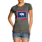 Women's USA States and Flags Wyoming T-Shirt