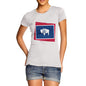 Women's USA States and Flags Wyoming T-Shirt