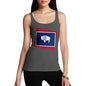 Women's USA States and Flags Wyoming Tank Top